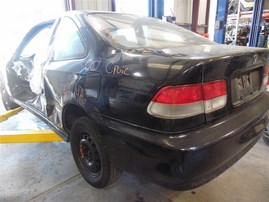 2000 Honda Civic DX Black Coupe 1.6L AT #A22476